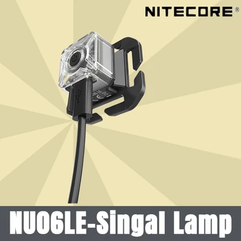 Налобный фенер Nitecore NU06 LE Акумулаторна IR сигналната лампа на Разположение 9 режими с 4 източници на светлина за прилагане на закона