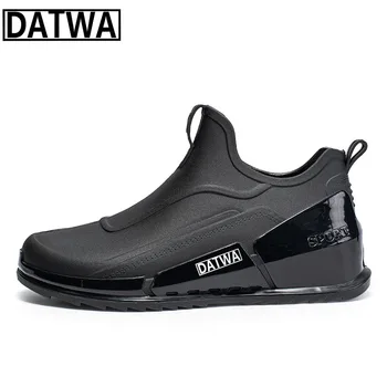 Datwa/Мъжки градинска водоустойчив нескользящая обувки за риболов, лека работна обувки за риболов, износостойкая гумена туризъм обувки