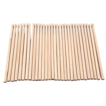 30 бр., дървени моливи HB под формата НА барабанни пръчки, Стационарни принадлежности за училище и офис