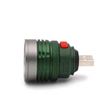 Ултра Ярък Преносим USB фенерче mini мащабируем 3 режима на USB Flash light факел lanterna Захранва от USB интерфейс power bank