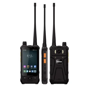 UNIWA P2 Plus IP67 Трайни Мобилен телефон Zello 4W DMR UHF Двухрежимный Ретранслатор Уоки Токи Смартфон 3GB RAM, 32 GB ROM