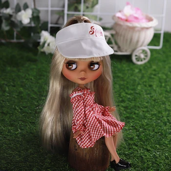 DBS Blyth аксесоари за кукли шапка бяла шапка от слънцето аниме подарък на едно момиче sd