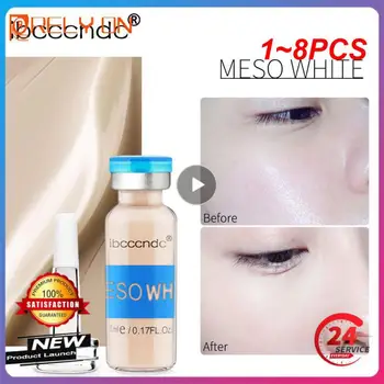 1 ~ 8ШТ Корейски Грим Skin Glow CreamWhite Осветляющая Серум за Естествено Избелване на Кожата Коректор Останки от Тонален Крем За Грим