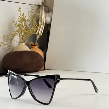 Том-gafas de sol polarizadas cuadradas clásicas para mujer, lentes de sol de alta calidad против montura de acetato, lentes de sol