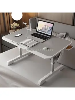 Малка масичка малка странична масичка може да се повиши и по-ниски сгъваема маса за лаптоп в общежитието, эркерное прозореца на общежитието, домашен бюро