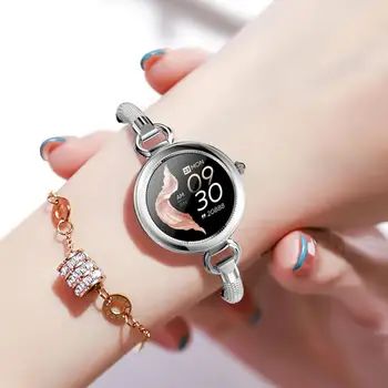 Акумулаторна Полезни модни дамски ръчен часовник digital IP68, водоустойчив умни часовници, Богат на функции за ежедневието