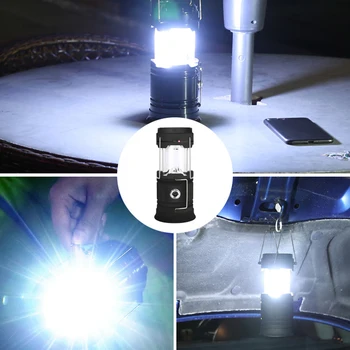 Авариен прожектор Силна Светлина Мултифункционални фенери Батерия 800 mah IPX4 Водоустойчив 2 режима на осветление Осветително оборудване