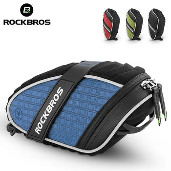 ROCKBROS, официалната велосипедна седельная чанта, чанта за задна подседельного на сондата, Непромокаемая Светоотражающая Велосипедна Противоударная чанта, аксесоари за МТБ