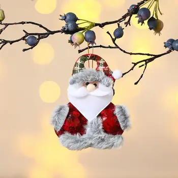 Празнични украси, зашеметяващата празнична декорация, Празнична Коледна плат, Малък медальон, Снежен човек, Дядо Коледа, Мечка за Коледа