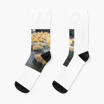 Чорапи-кнедли, нескользящие футболни чорапи, забавни чорапи за жените, зимни чорапи, готини чорапи