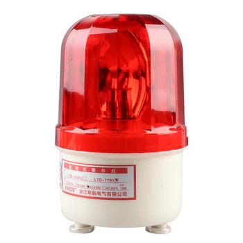 ООД-1101J магнитна светеща сигнална лампа 24, монтирана на тавана звукова и светлинна аларма 220 В, монтирани в колата въртящи стробоскоп