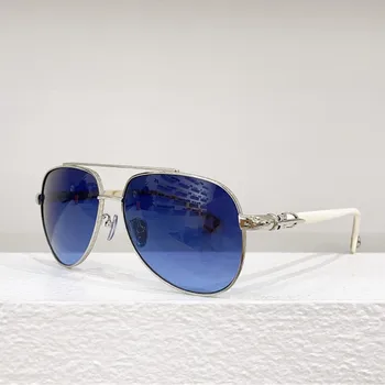 Висококачествени златни дамски слънчеви очила matle fraem в стил пънк-пилот, слънчеви очила Ellipse За жени и мъже, защита UV400, слънчеви очила са за улицата