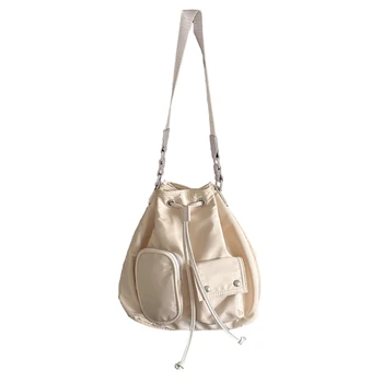 Bag-чанта за съвсем малък за жени, найлонови торби през рамо, чанта през рамо с горната дръжка