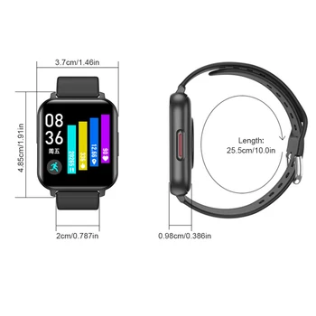 Smart-Часовници, съвместими с Bluetooth, Часовник с Честота на пулса 5 0, Сензорен Екран, Часовник за измерване на кръвно налягане, Ръчен Часовник с Кислород в кръвта, Розови