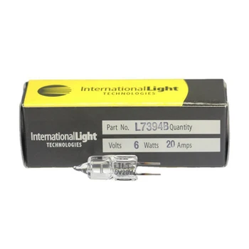 ILT L7394B 6V20W Халогенна лампа G4 База за GLAMOUR MD1600 MD2000 Лампа биохимични анализатора