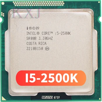 Използван Четириядрен процесор Intel i5 2500 К 3,3 Ghz LGA 1155 TDP от 95 W 6 MB Кеш-памет с HD графика i5-2500 к Настолен процесор